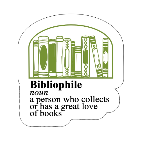 Bibliophile Sticker