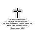 Deuteronomy 10:18